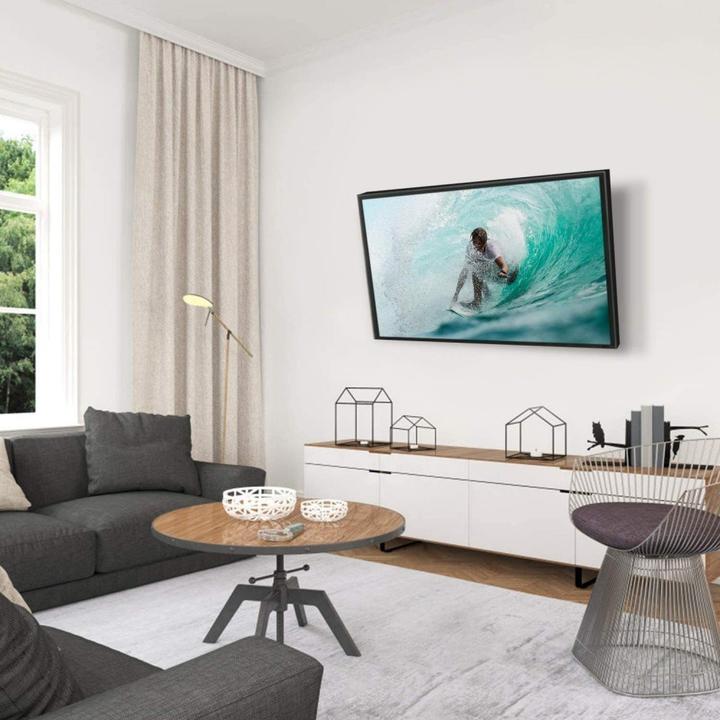 Actual product image Techly Tiltable Wall Bracket (Wall, 25 kg, 19" - 37")