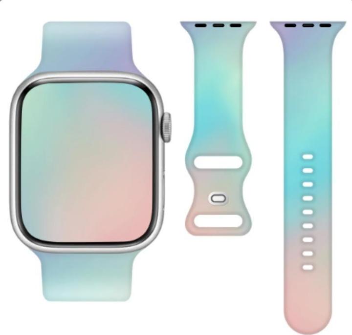 Produktbild OEM Silikonarmband für Smartwatch 22 mm, neuwertig (Kunststoff, Silikon)