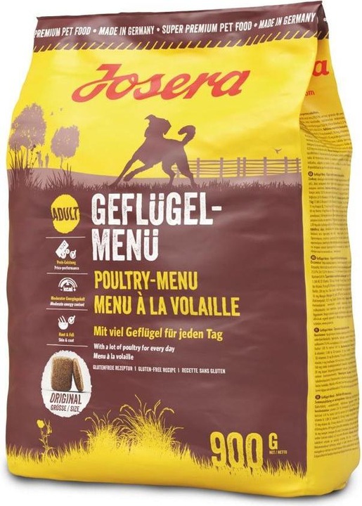 Produktbild Josera Geflügel-Menü (Adult, 1 Stk., 12500 g)
