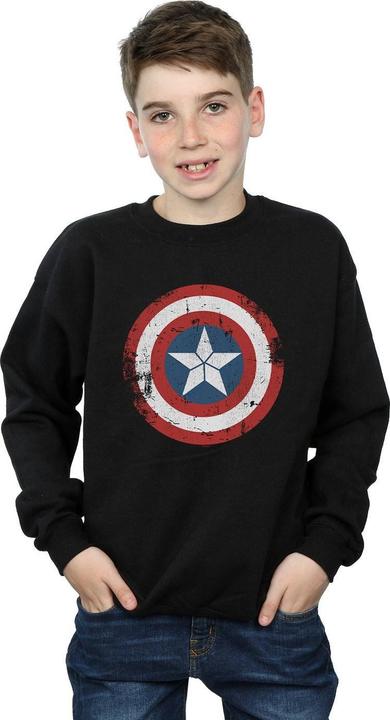 Produktbild Captain America Civil War Distressed Shield Sweatshirt Jungen (116)