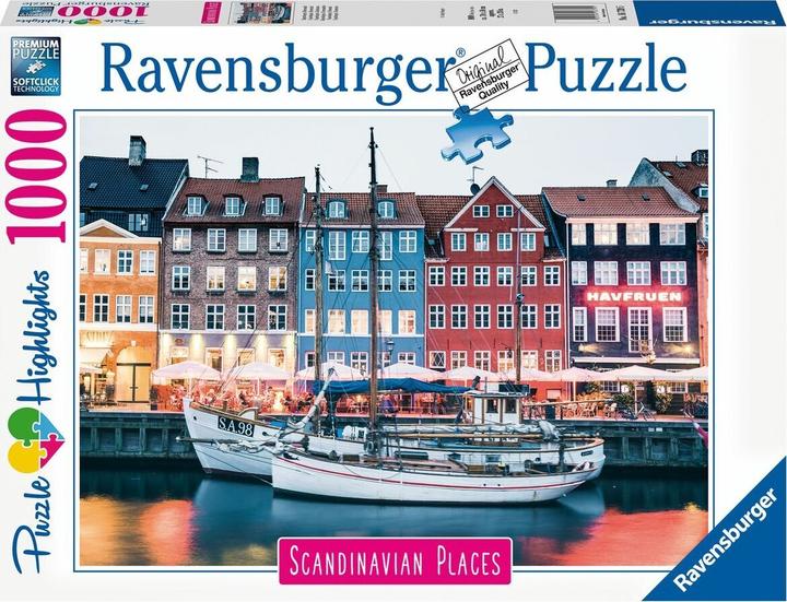 Actual product image Ravensburger Copenhagen (1000 pieces)