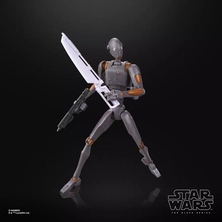 Produktbild Hasbro Star Wars: The Clone Wars Black Series Actionfigur Commando Droid 15 cm