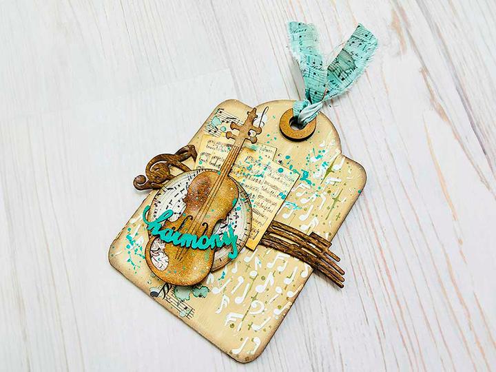 Produktbild Stamperia Clear-Stamps "Music"