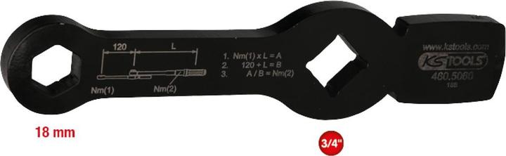 Actual product image KS Tools 460.5060 (18 mm)