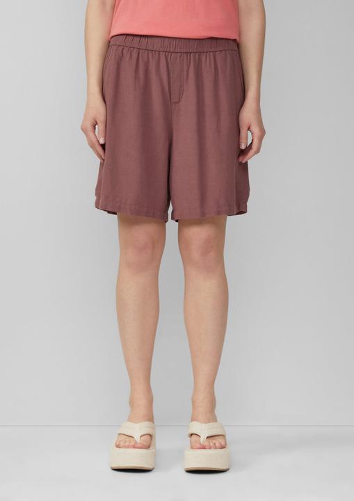 Image du produit S.Oliver Hose Leinenmix-Shorts mit Elastikbund (Bande de fréquences 38 (2600 MHz))
