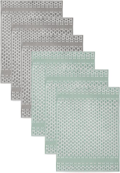 Aspero 6 Terry Cotton Tea Towels (50 x 70 cm)