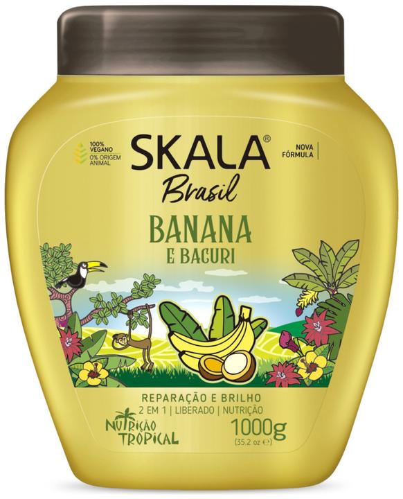Actual product image Skala Creme De Tratamento Bomba De Vitaminas Banana 1kg (10000 ml)