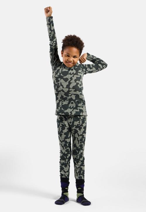 Actual product image Odlo Adventurer Active Warm Base-Layer-Shirt mit Print (80)