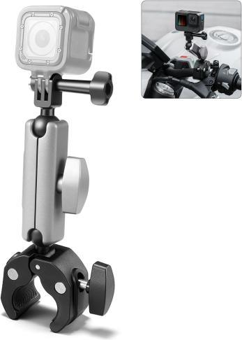 Image du produit Puluz Motorcycle Crab Pliers Clip Arm Mount with Mount Adapter & Long Screw (Black)