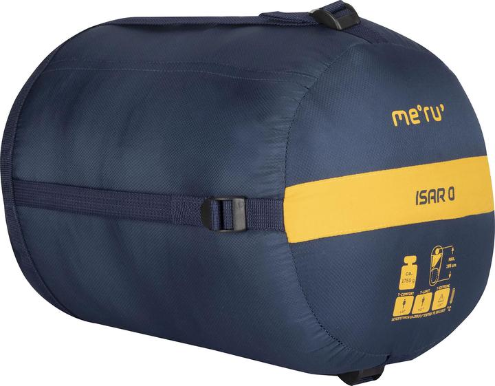Produktbild Meru Kunstfaserschlafsack Isar 6 Comfort 42x21cm 1350g (210 cm)