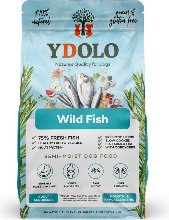 Ydolo Healthy & Fresh Wild Fisch 2,5kg (Adult, 1 Stk., 2500 g)