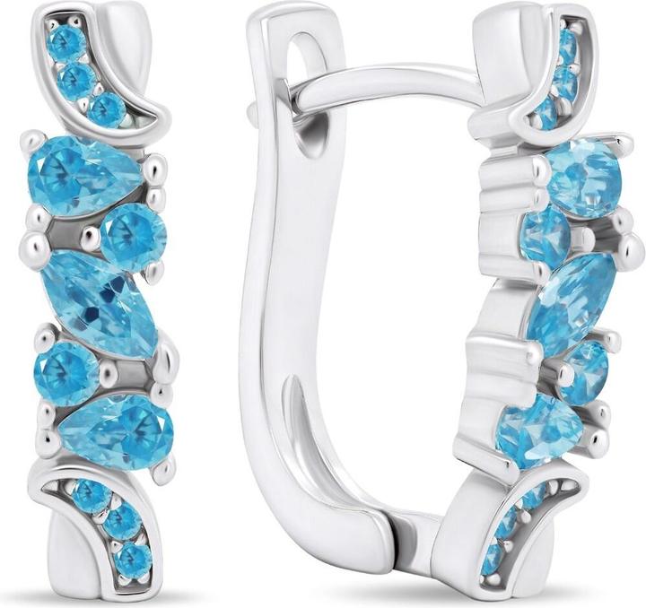 Immagine prodotto Brilio Argento - Orecchini in argento con zirconi EA464WAQ