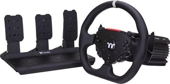 Thermaltake G15 Direct Drive Racing Wheel mit Pedale Bundle (schwarz ...