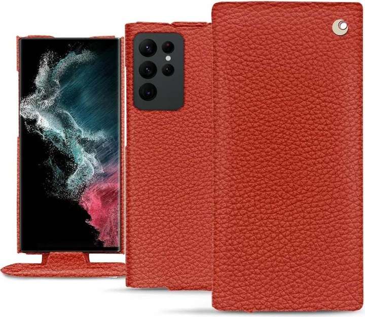 Actual product image Noreve Leather Cover (Samsung Galaxy S22 Ultra)