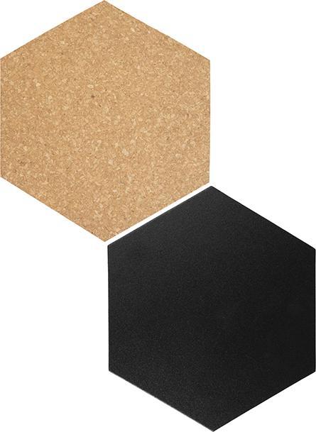 Produktbild Securit Kork+Kreidetafel (Pinnwand, 20 x 23 cm)