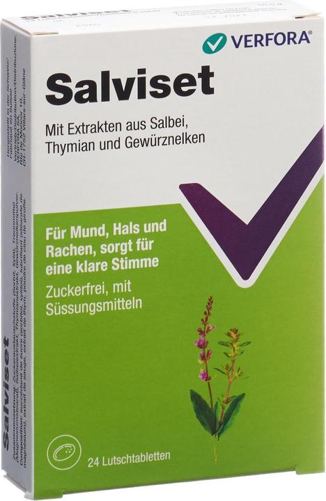 Immagine prodotto Salviset Pastiglie per bocca e gola (24 Pezzo/i)
