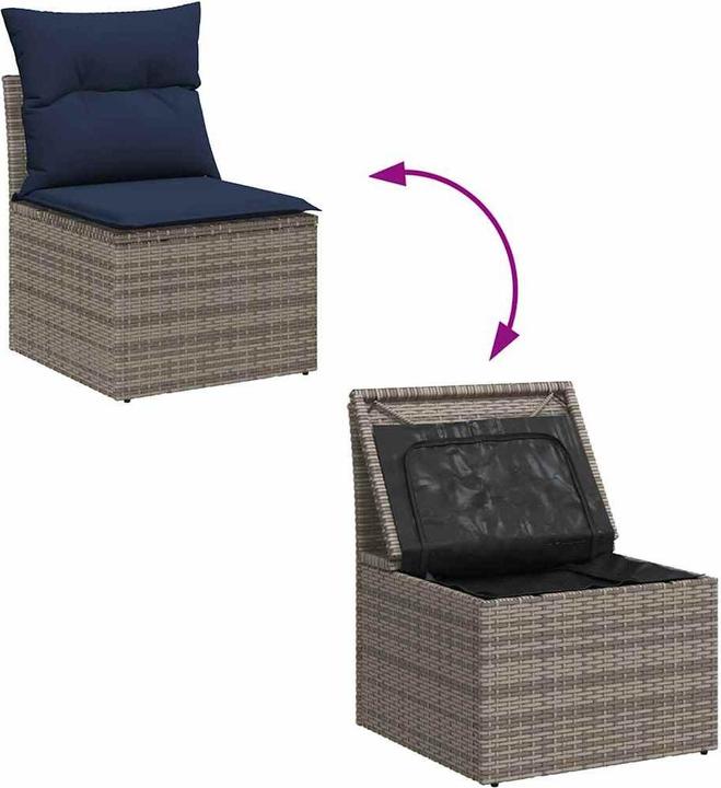 Produktbild vidaXL Gartensofa-set