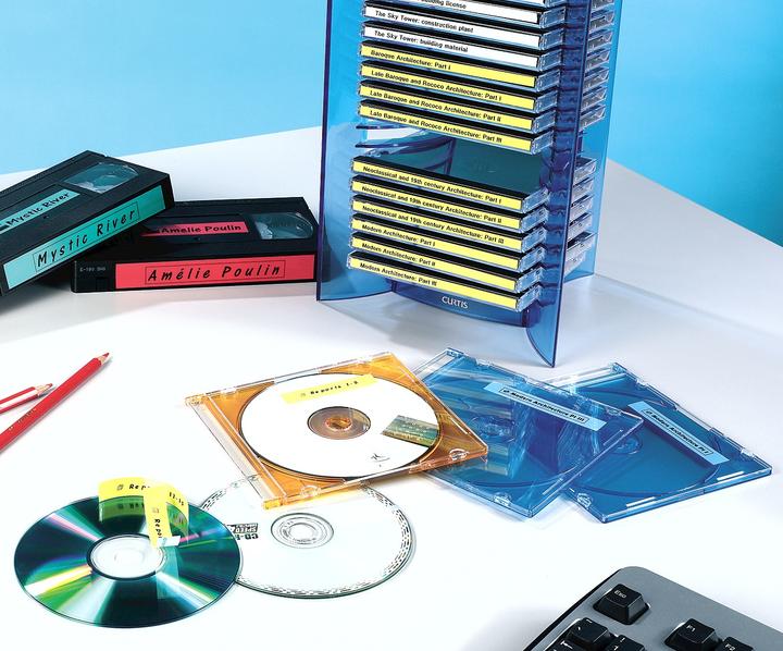 Actual product image Dymo S0720870 Standard tape (1.90 cm, Red)