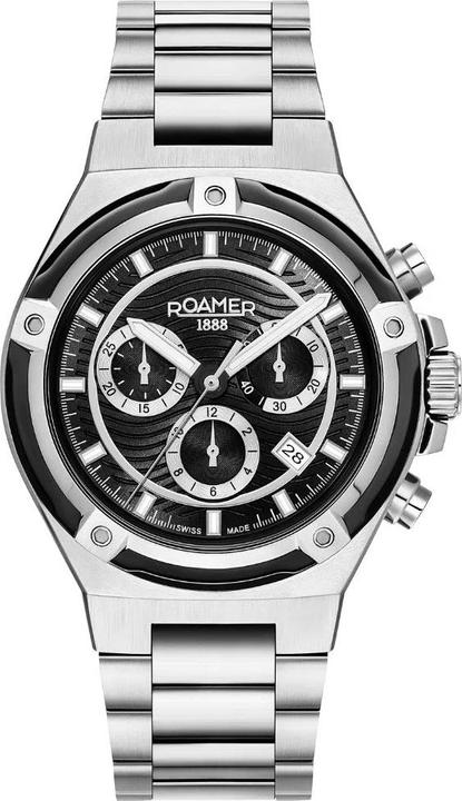 Produktbild Roamer Uhr Tempomaster Chrono 221837 41 55 20 ( 221837415520) (Chronograph, 42 mm)