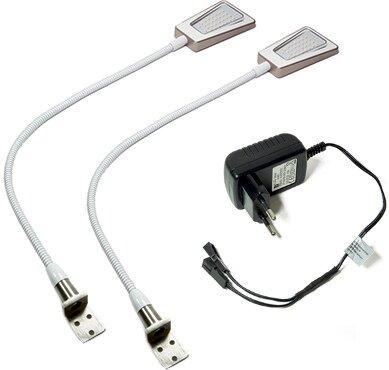 L&S LED surface mounted lights set of 2 Area Light, reading light 12 V (150 lm)