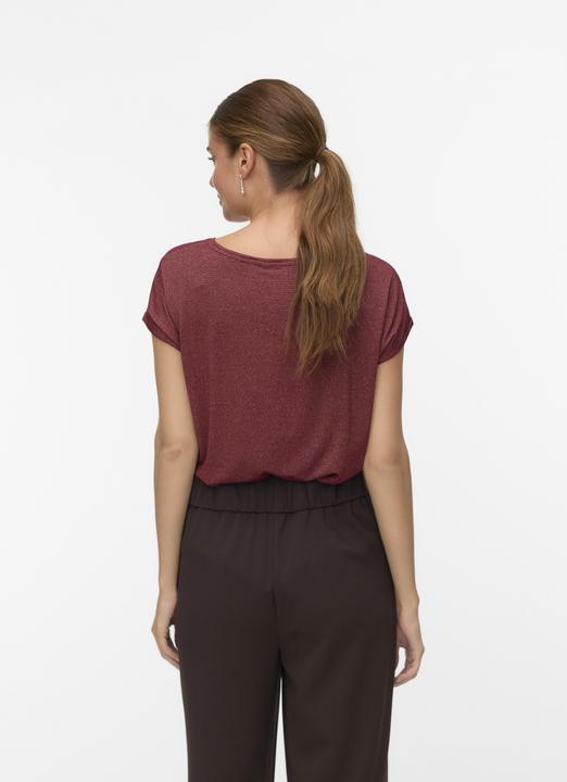 Actual product image Vero Moda Vmlava Glitter Ss Top Stripe Ga Jrs Noos (XS)