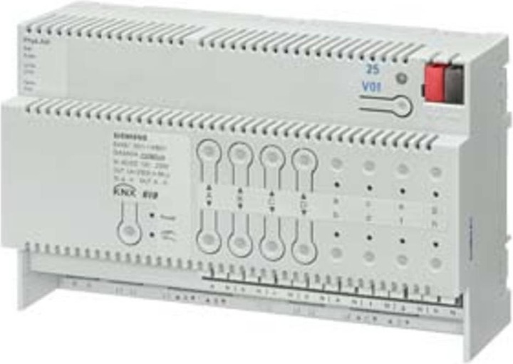 Produktbild Siemens Jalousieaktor KNX REG 4f 8Eing 6A 5WG1501-1AB01 (Rolladenaktor)