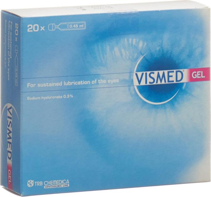 Actual product image Vismed Gel eye drops (5 ml)