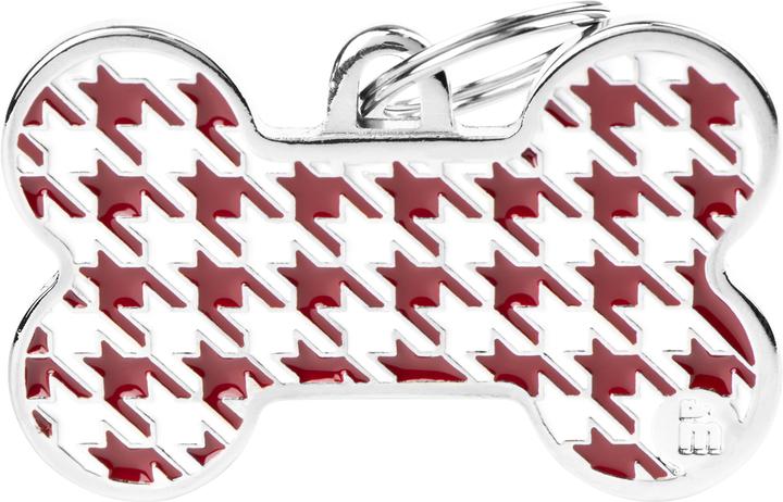 Myfamily MyFa tegn style, ben XL, pied a poule rød (XL, Chien)
