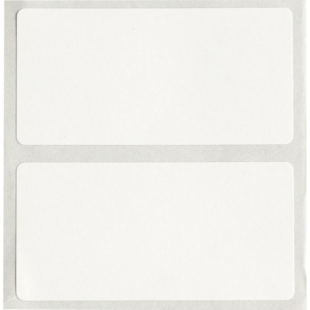 Thumbnail - Brady, Etiketten, J20-17-2550, Papier, Weiss, 50.80 x 25.40 mm, permanent (1000 Etik)