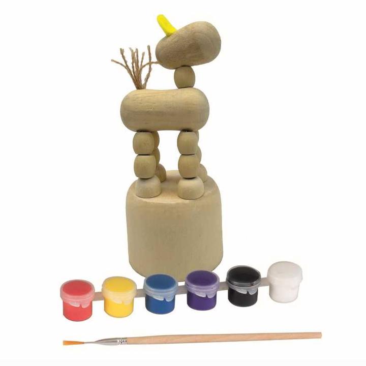 Produktbild Egmont Wackelpferd aus Holz zum Bemalen