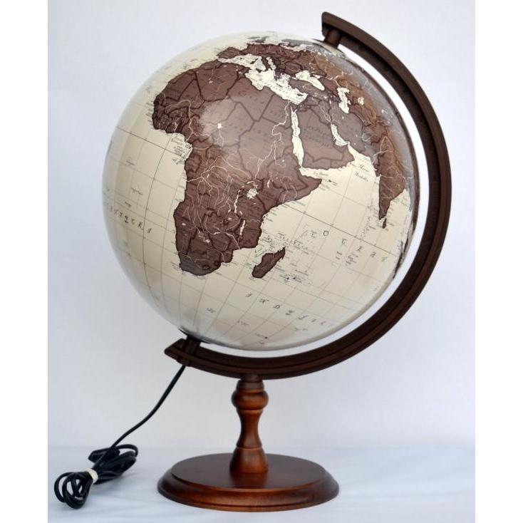 Zachem, Globo, Globo 320 antico, illuminato (32 cm)