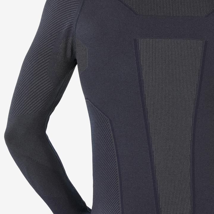 Actual product image Wedze Skiunterwäsche Funktionsshirt Herren warm atmungsaktiv - BL900 marineblau (M)