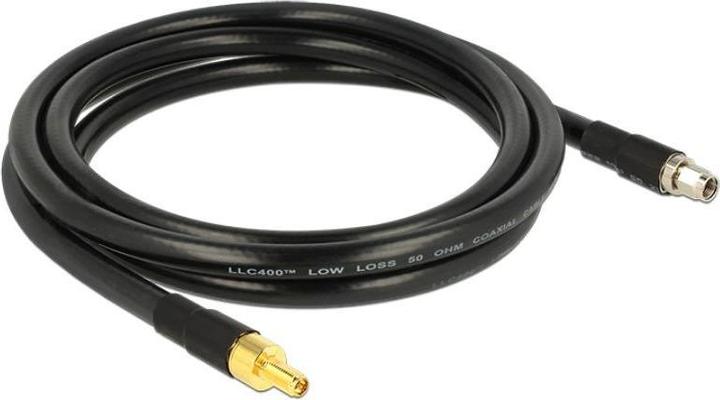 Actual product image Delock RP-SMA female to RP-SMA-ST 2 meters (0.22 dB, Antenna cable)