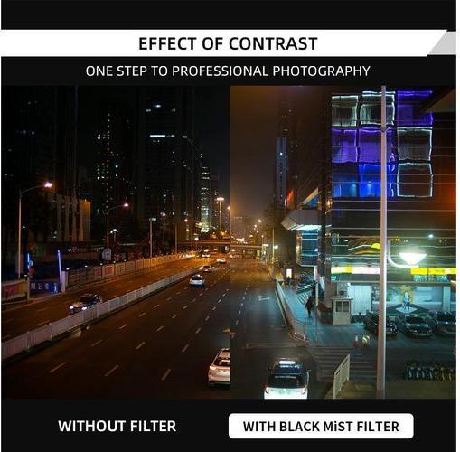 Image du produit 7artisans Filtre d'objectif 1/8 Black Mist - 52 mm (52 mm, Filtre Black Mist, 52 mm)