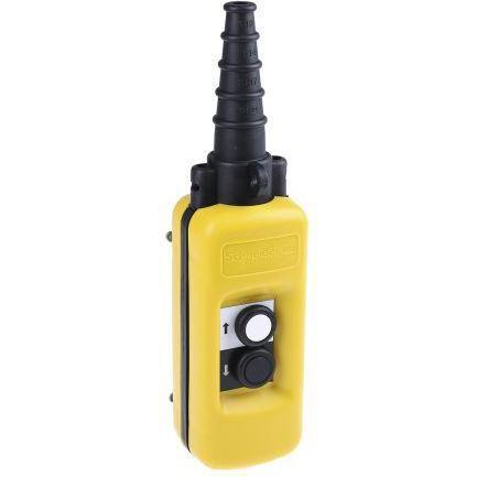 Thumbnail - Schneider Electric Hängetaster 2 Tasten XACA271, Taster + Schalter, Gelb