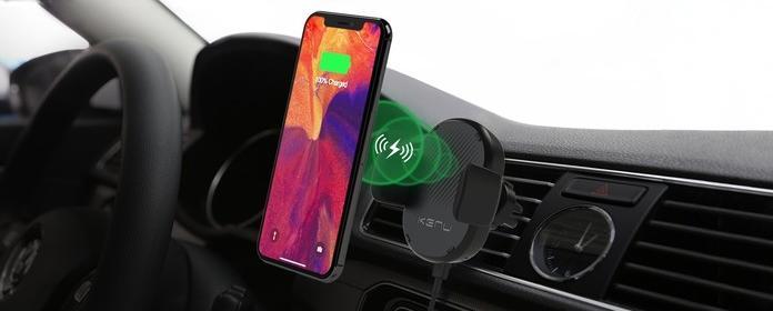 Actual product image Kenu Airframe Wireless -lataava autoteline, musta