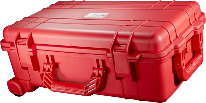 Actual product image mantona Outdoor protective trolley, red Trolley inner dimension (W x H x D)=30 (Camera accessory bag, 0.30 l)