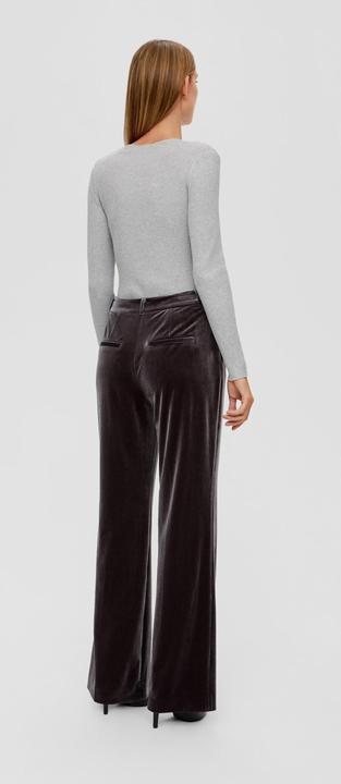 Immagine prodotto S.Oliver Strickpullover Gerippter Strickpullover aus Viskosemix (42)