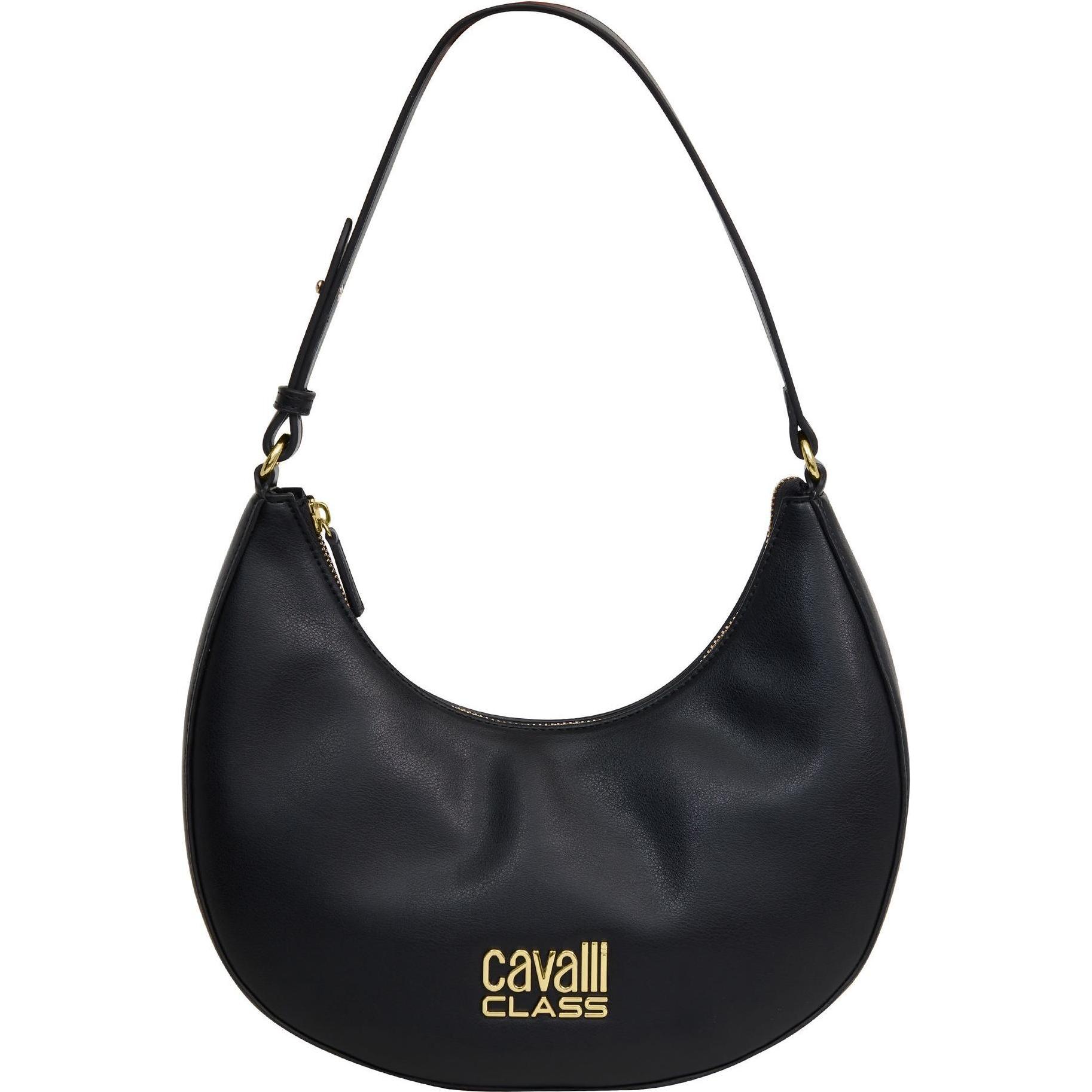 Cavalli Class, Handtasche, Angela Schultertasche 29 cm, Schwarz