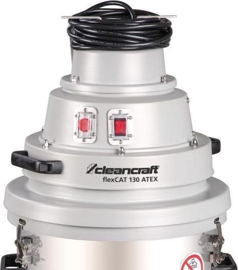 Produktbild Cleancraft Industriestaubsauger flexCAT 130 ATEX Grosssauger für den Einsatz im explosionsgefährdete (Nass-Trockensauger)