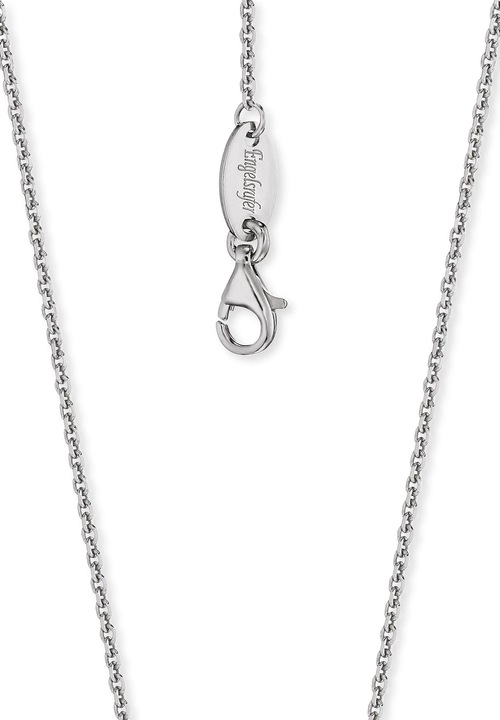 Actual product image Engelsrufer Anchor chain extra small in silver 925 (925 silver rhodium-plated, 48 cm)