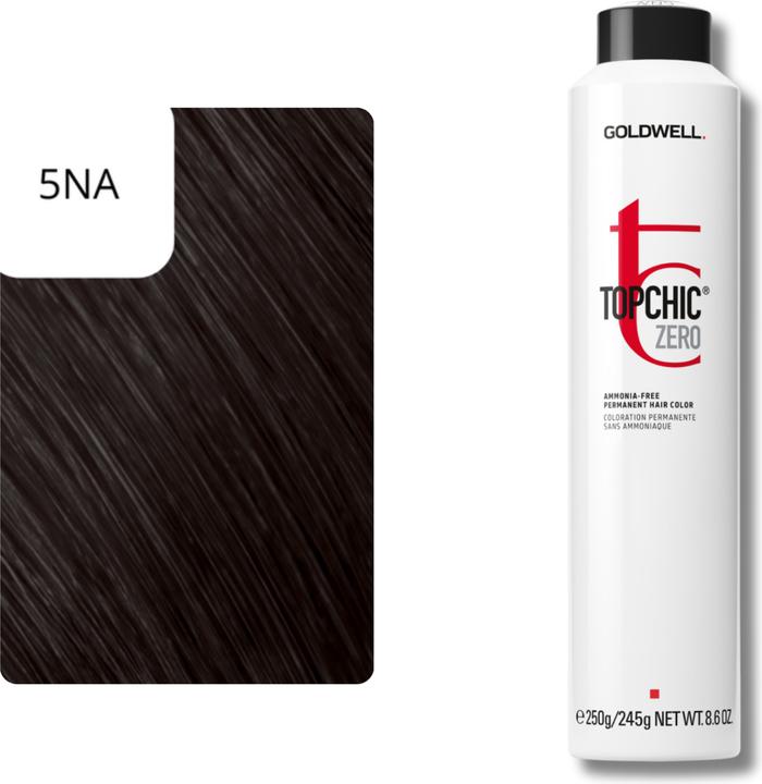 Actual product image Goldwell Topchic Zero - 5NA Light Natural Ash Brown (5NA - light natural ash brown)