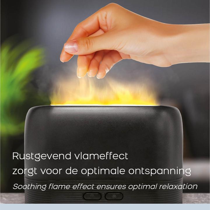 Actual product image Orange Donkey Luftbefeuchter-Aromadiffuser «Flame» (180 ml)