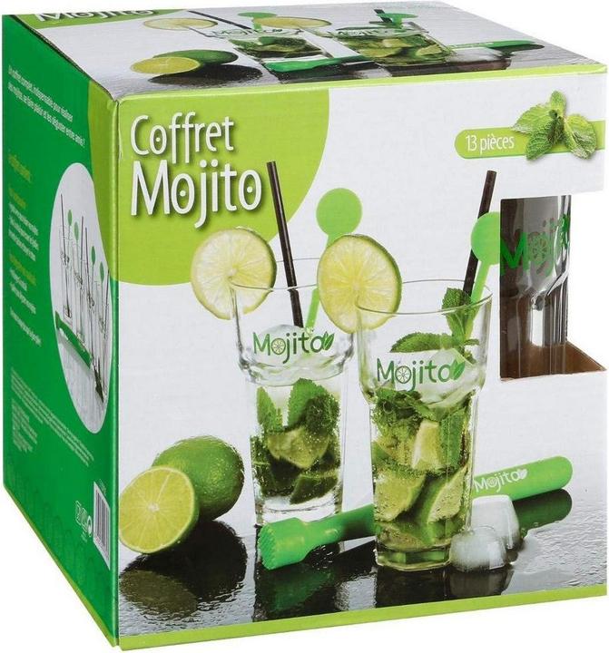 Image du produit Secret de Gourmet Set pour mojito - 13 pièces (Verres à long drink)