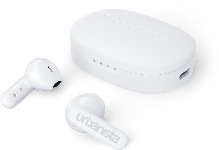 Produktbild Urbanista Copenhagen Bluetooth True Wireless In-Ear Kopfhörer Pure White (Keine Geräuschunterdrückung, 32 h, Kabellos)