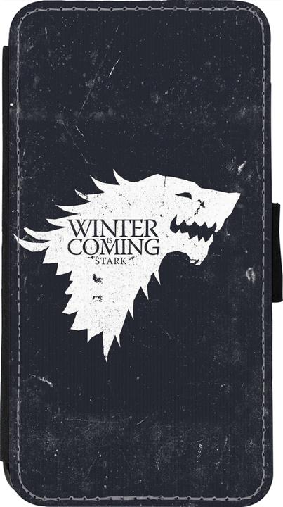 Produktbild PhoneLook Hülle Wallet schwarz Winter is coming Stark (Apple iPhone 11 Pro)