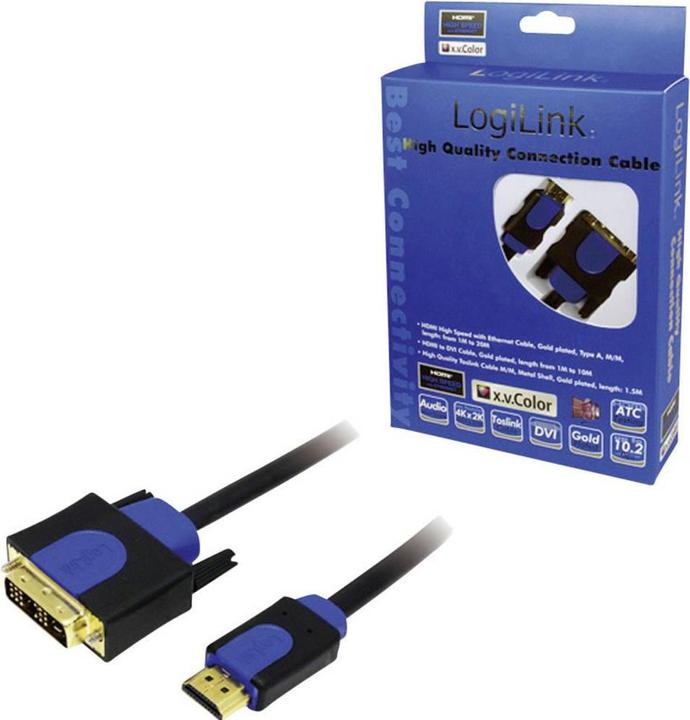Image du produit LogiLink Dvi — Dvi (1 m)