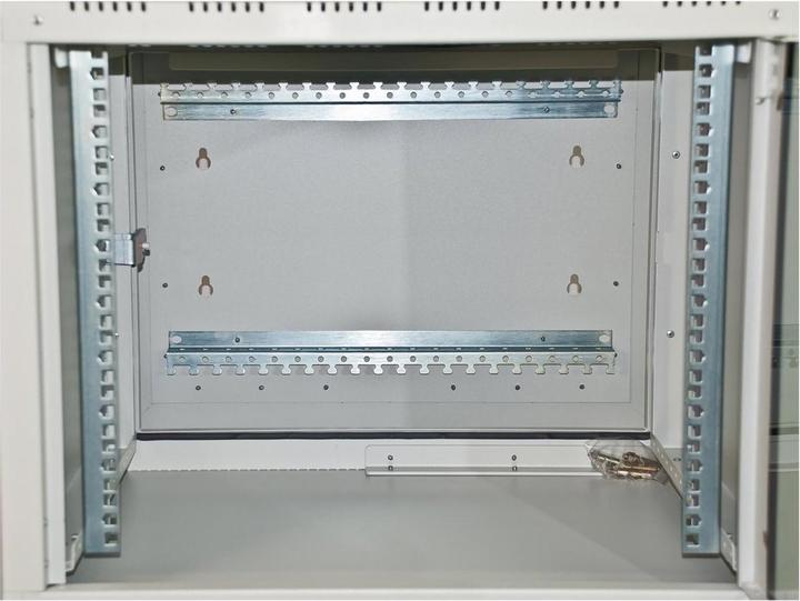 Produktbild Wirewin 19" 2-teiliger Wandschrank, grau (18 HE, 19 Zoll Rack)