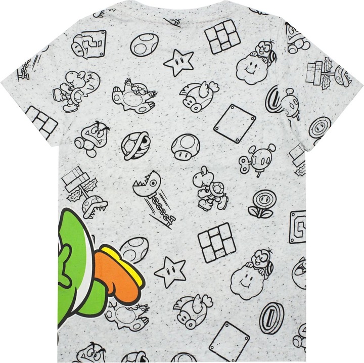 Immagine prodotto Super Maglietta Yoshi Marl da ragazzo (140)