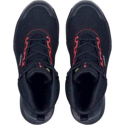 Thumbnail - Uvex Sports, Sicherheitsschuhe, uvex 1 x-craft Stiefel S3L 68043 schwarz, rot Weite 12 Grösse 47 (S3, 47)